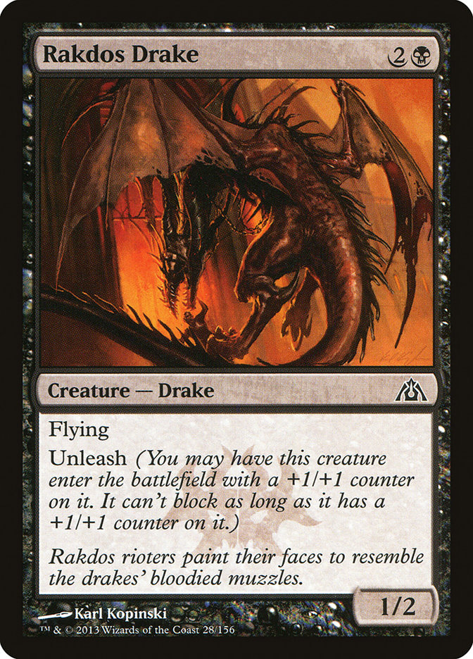 Rakdos Drake [Dragon's Maze] | Good Games Morley