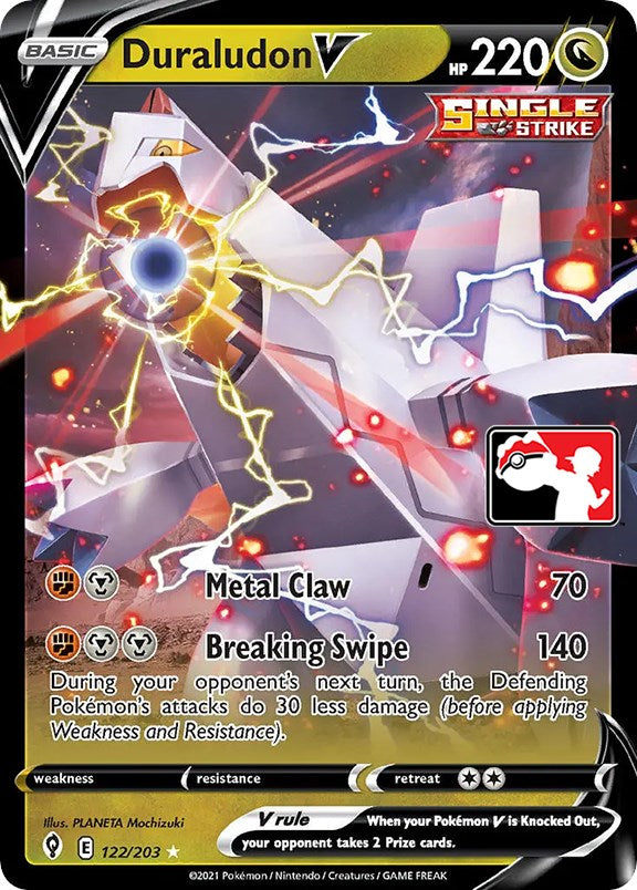 Duraludon V (122/203) [Prize Pack Series One] | Good Games Morley