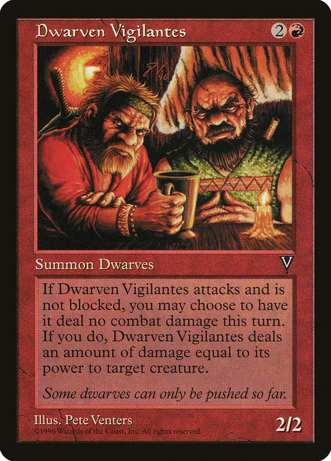 Dwarven Vigilantes [Visions] | Good Games Morley