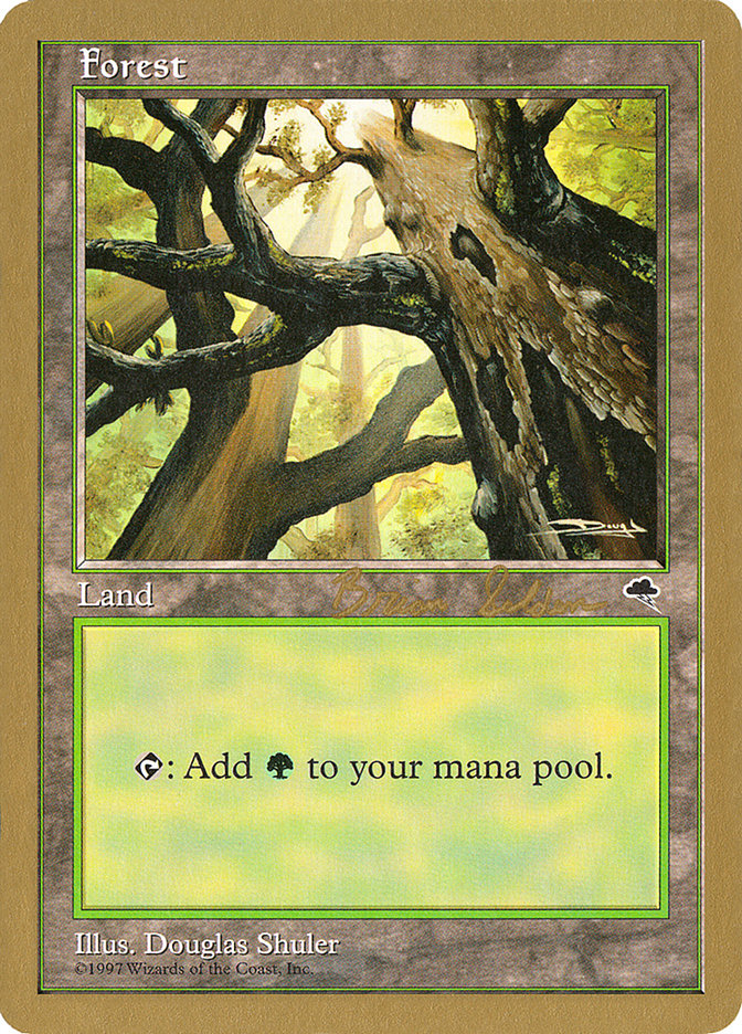 Forest (bs347) (Brian Selden) [World Championship Decks 1998] | Good Games Morley