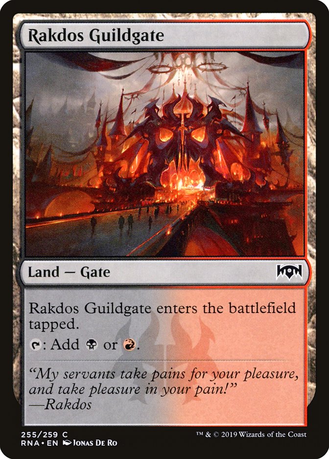 Rakdos Guildgate (255/259) [Ravnica Allegiance] | Good Games Morley