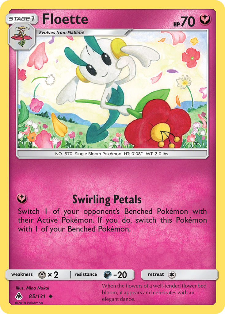 Floette (85/131) [Sun & Moon: Forbidden Light] | Good Games Morley