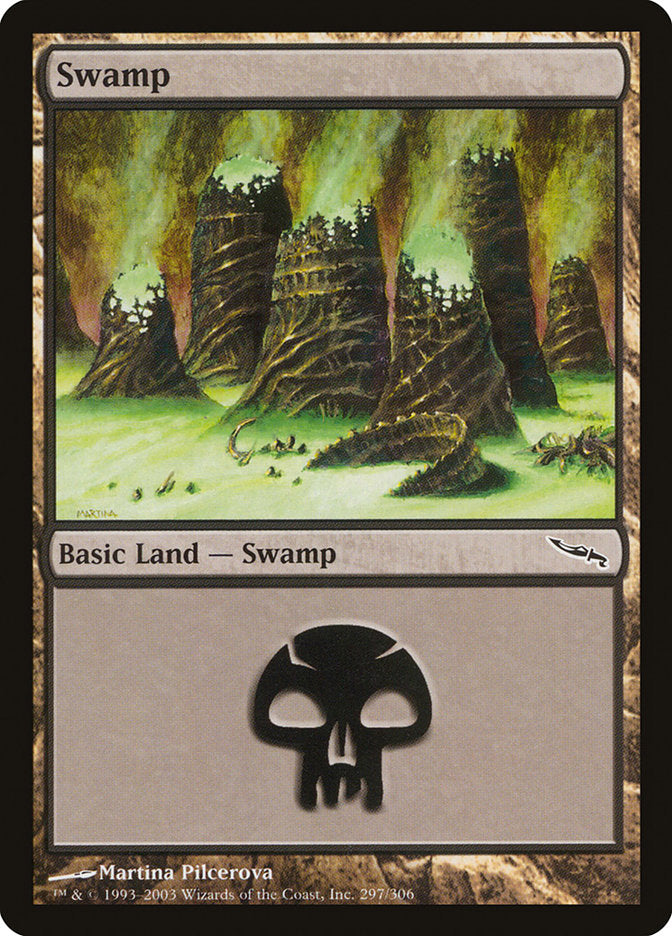 Swamp (297) [Mirrodin] | Good Games Morley