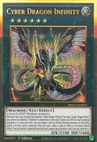 Cyber Dragon Infinity [MAGO-EN033] Gold Rare | Good Games Morley