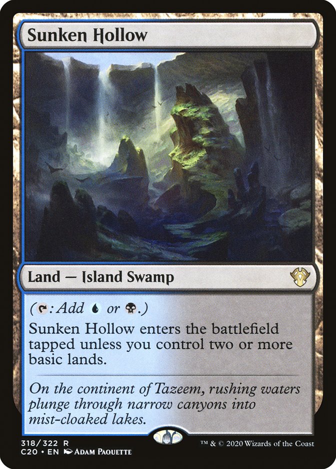 Sunken Hollow [Commander 2020] | Good Games Morley