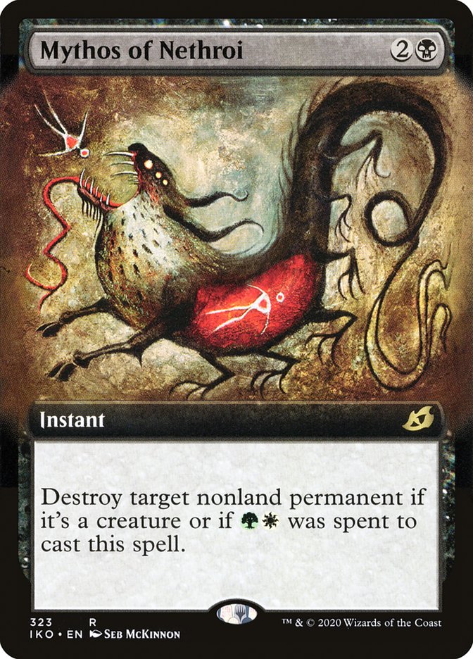 Mythos of Nethroi (Extended Art) [Ikoria: Lair of Behemoths] | Good Games Morley