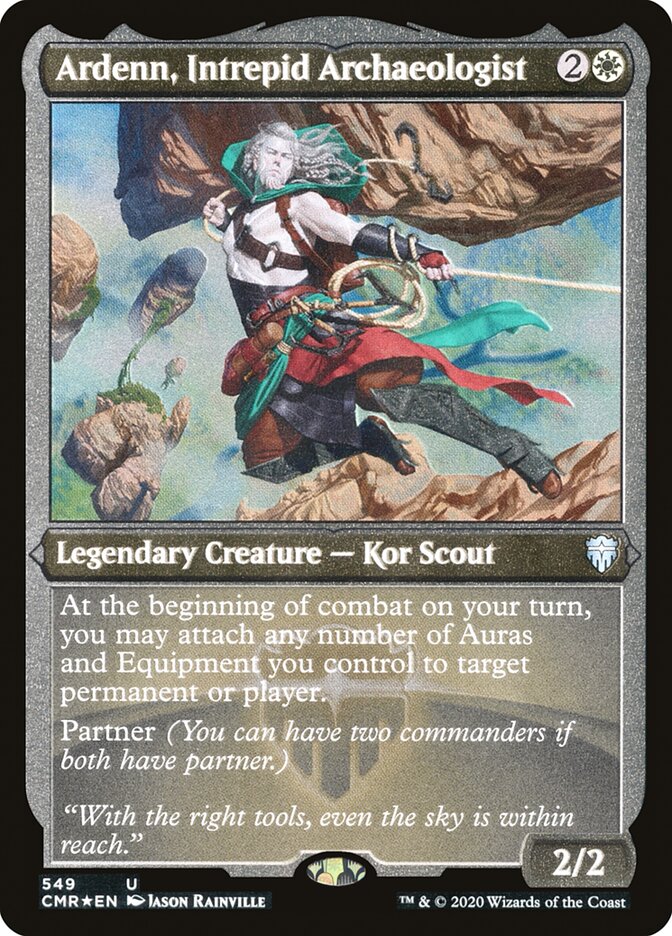 Ardenn, Intrepid Archaeologist (Etched) [Commander Legends] | Good Games Morley