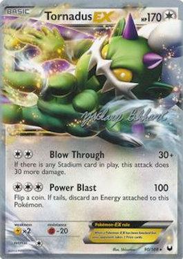 Tornadus EX (90/108) (CMT - Zachary Bokhari) [World Championships 2012] | Good Games Morley