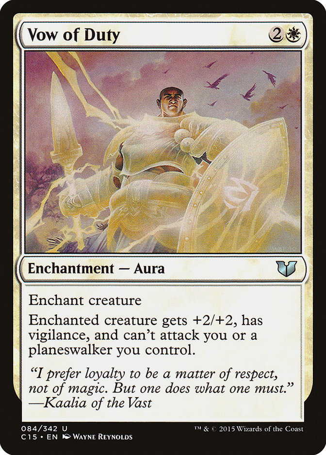 Vow of Duty [Commander 2015] | Good Games Morley