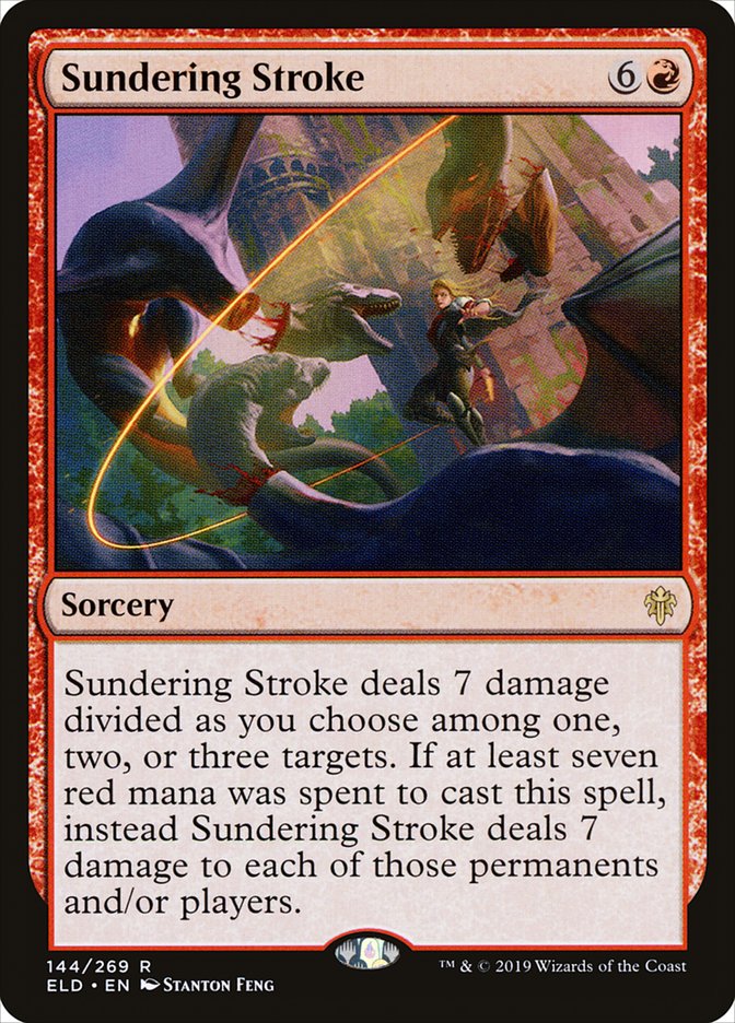 Sundering Stroke [Throne of Eldraine] | Good Games Morley