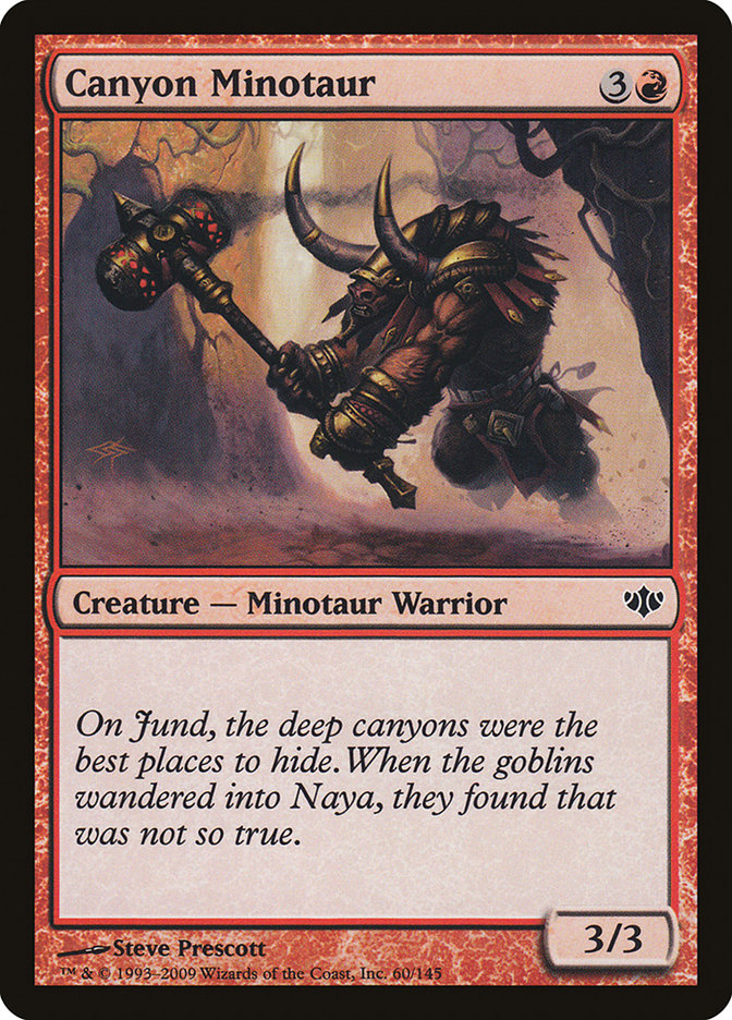 Canyon Minotaur [Conflux] | Good Games Morley