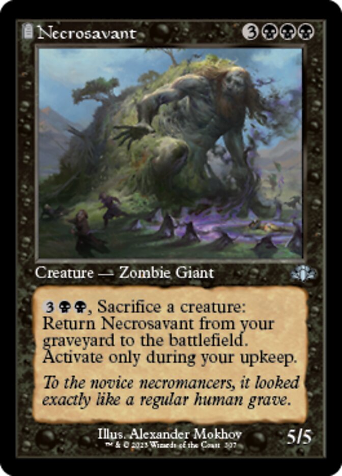 Necrosavant (Retro) [Dominaria Remastered] | Good Games Morley