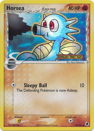 Horsea (50/101) (Delta Species) (Stamped) [EX: Dragon Frontiers] | Good Games Morley