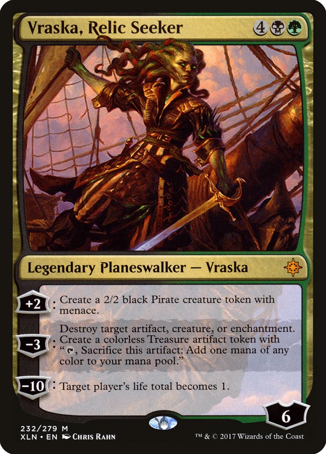 Vraska, Relic Seeker [Ixalan] | Good Games Morley