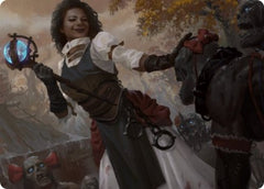 Skaab Wrangler Art Card [Innistrad: Midnight Hunt Art Series] | Good Games Morley