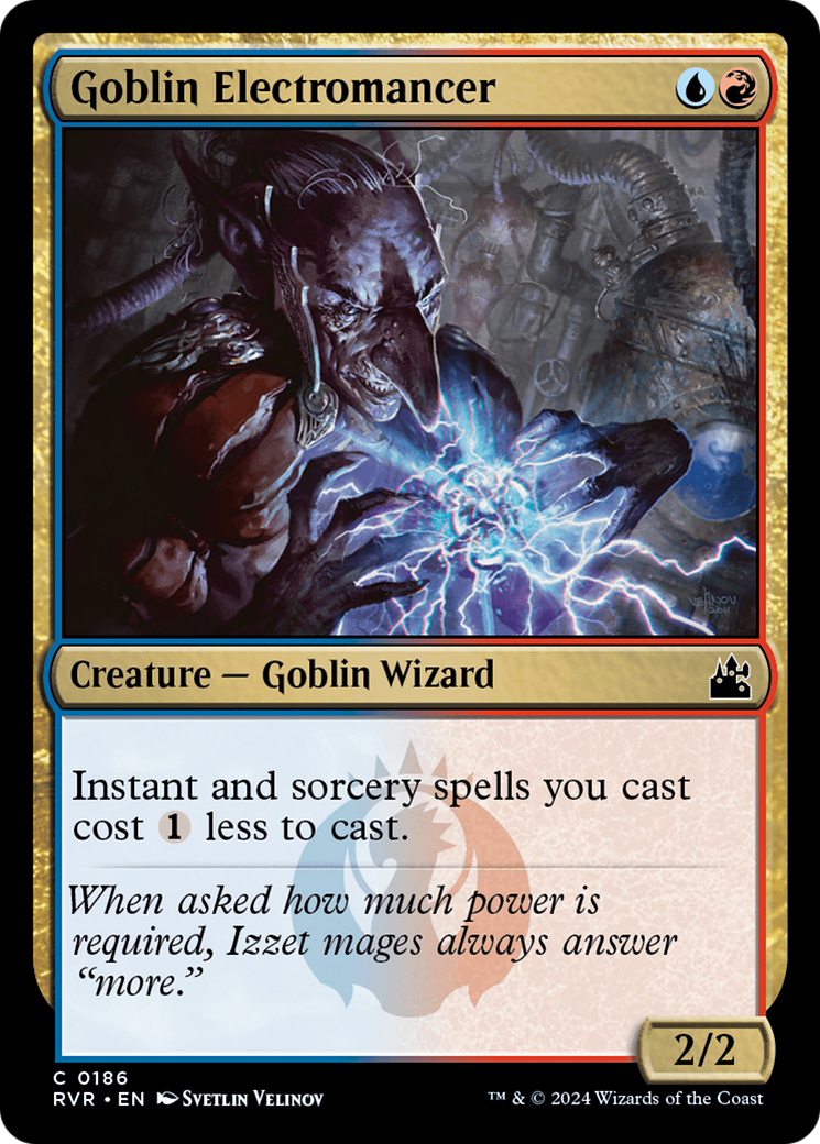 Goblin Electromancer [Ravnica Remastered] | Good Games Morley