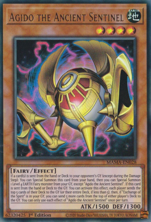 Agido the Ancient Sentinel [MAMA-EN028] Ultra Rare | Good Games Morley