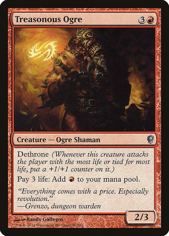 Treasonous Ogre [Conspiracy] | Good Games Morley
