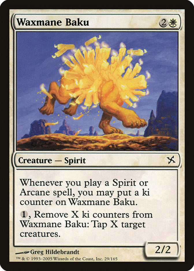 Waxmane Baku [Betrayers of Kamigawa] | Good Games Morley