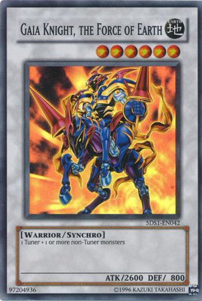 Gaia Knight, the Force of Earth [5DS1-EN042] Common | Good Games Morley