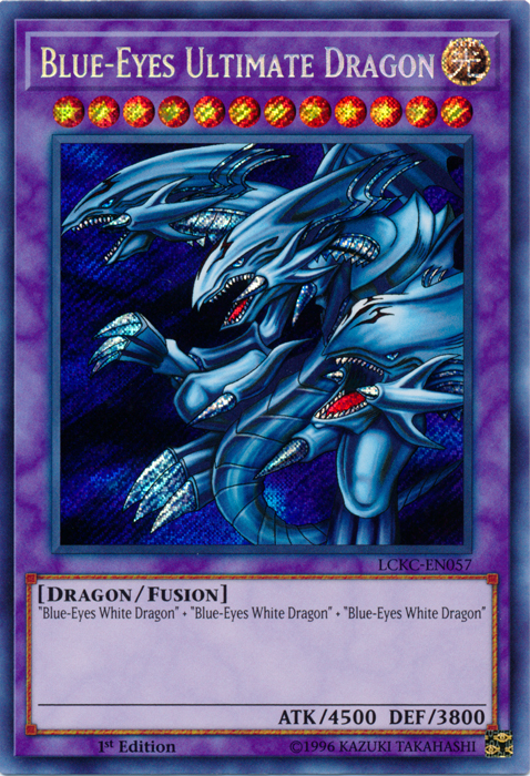 Blue-Eyes Ultimate Dragon [LCKC-EN057] Secret Rare | Good Games Morley