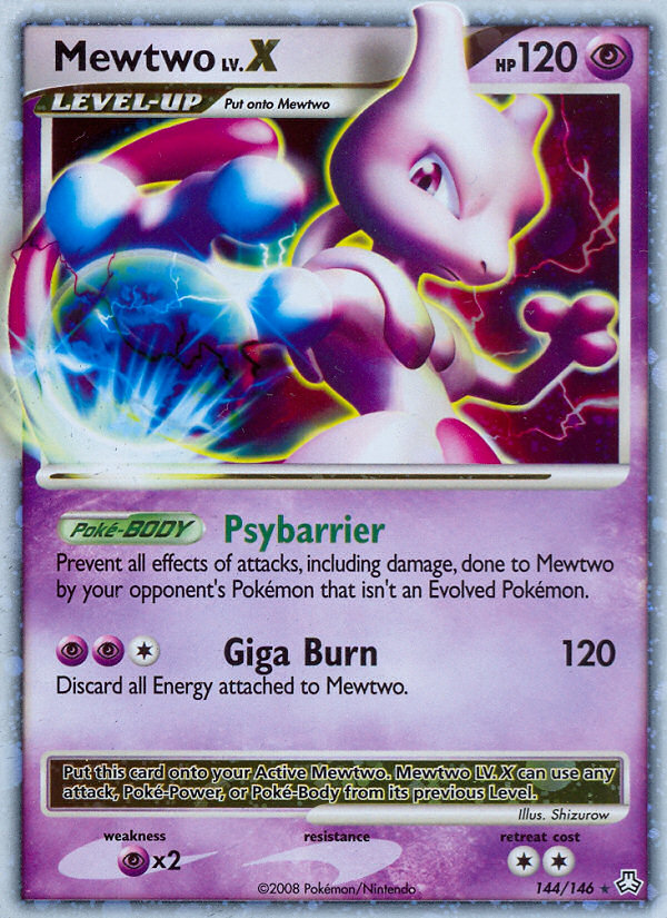 Mewtwo LV.X (144/146) [Diamond & Pearl: Legends Awakened] | Good Games Morley