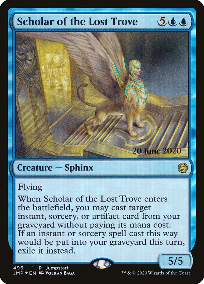 Scholar of the Lost Trove (Prerelease) [Jumpstart] | Good Games Morley