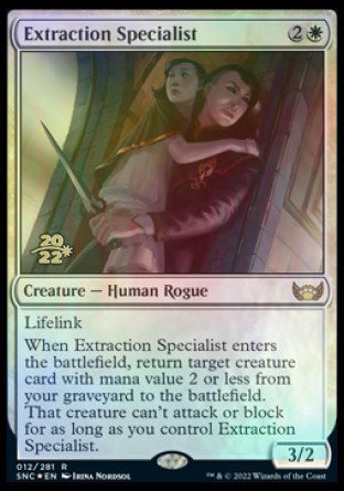Extraction Specialist [Streets of New Capenna Prerelease Promos] | Good Games Morley