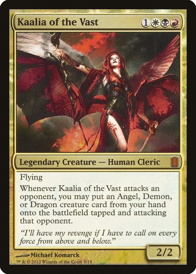 Kaalia of the Vast [Commander's Arsenal] | Good Games Morley