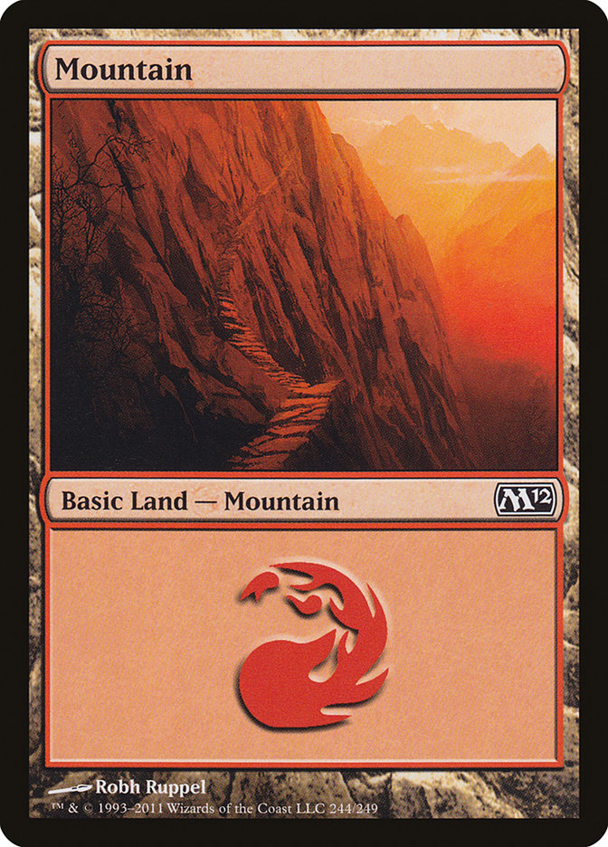 Mountain (244) [Magic 2012] | Good Games Morley