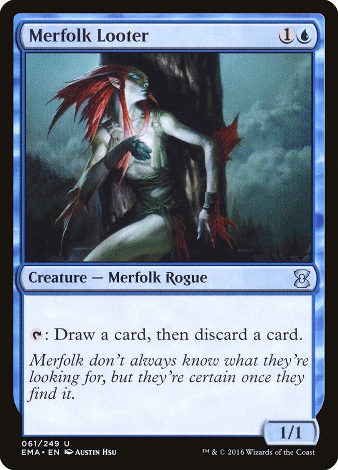 Merfolk Looter [Eternal Masters] | Good Games Morley
