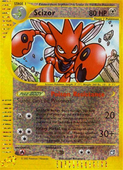 Scizor (7/12) [Box Topper] | Good Games Morley