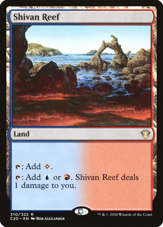 Shivan Reef [Commander 2020] | Good Games Morley