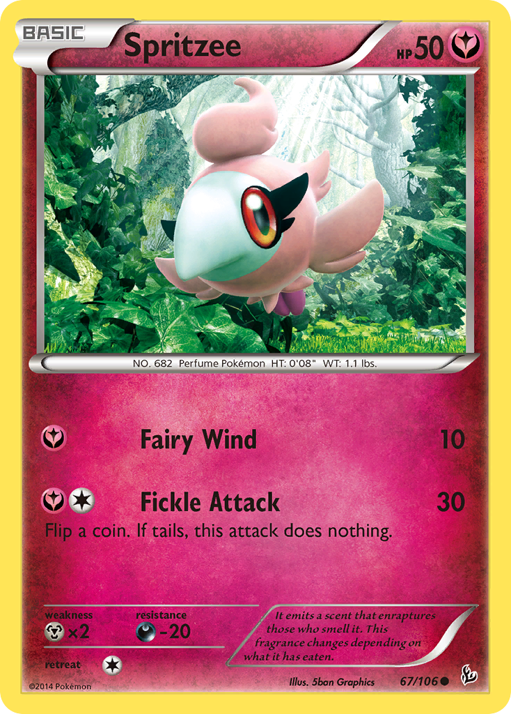 Spritzee (67/106) [XY: Flashfire] | Good Games Morley