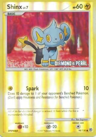 Shinx (98/130) [Burger King Promos: 2008 Collection] | Good Games Morley