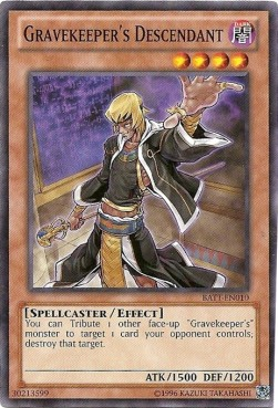Gravekeeper's Descendant [BATT-EN010] Starfoil Rare | Good Games Morley