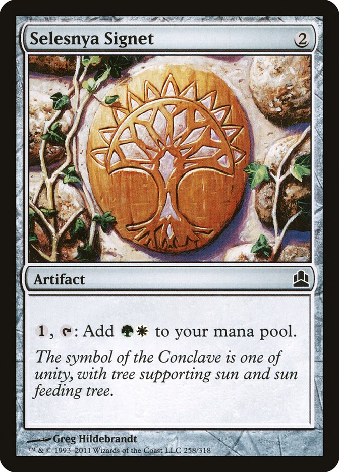 Selesnya Signet [Commander 2011] | Good Games Morley
