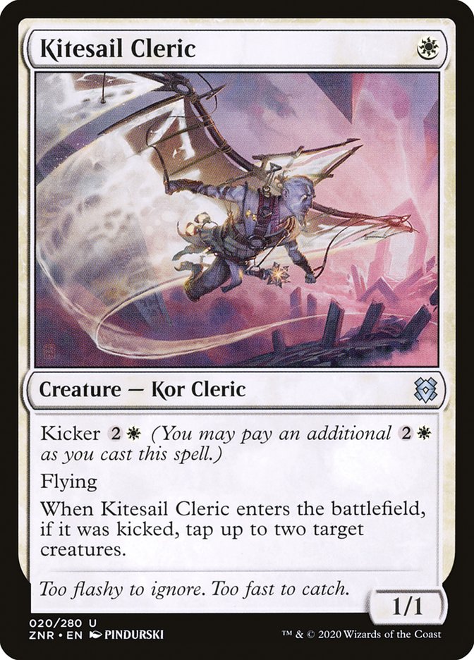 Kitesail Cleric [Zendikar Rising] | Good Games Morley