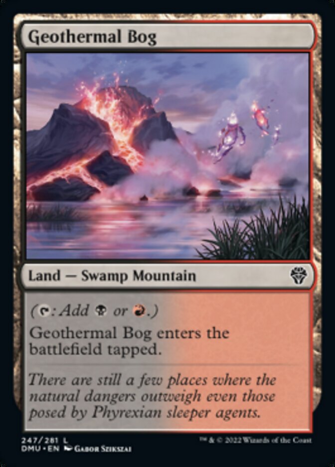 Geothermal Bog [Dominaria United] | Good Games Morley
