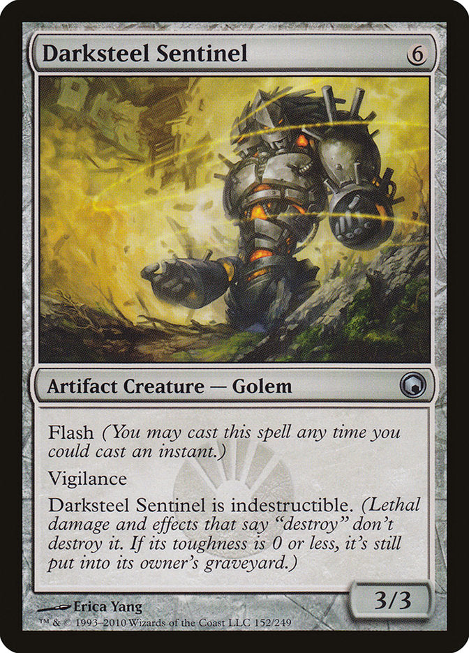 Darksteel Sentinel [Scars of Mirrodin] | Good Games Morley