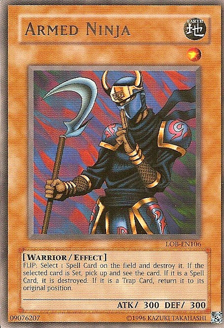 Armed Ninja [LOB-EN106] Rare | Good Games Morley