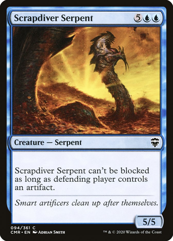 Scrapdiver Serpent [Commander Legends] | Good Games Morley