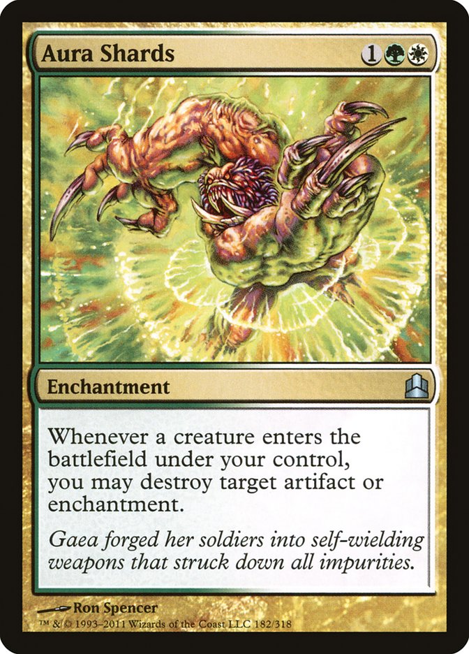 Aura Shards [Commander 2011] | Good Games Morley