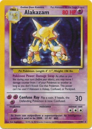 Alakazam (1/102) [Base Set Unlimited] | Good Games Morley