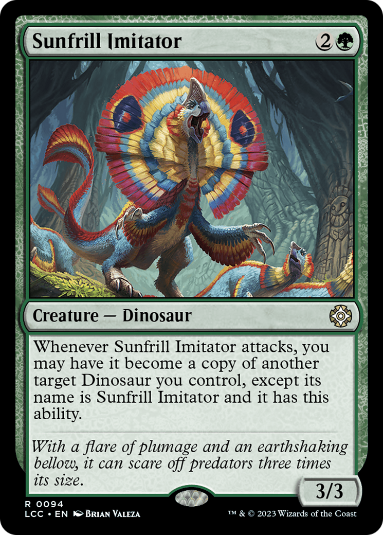 Sunfrill Imitator [The Lost Caverns of Ixalan Commander] | Good Games Morley