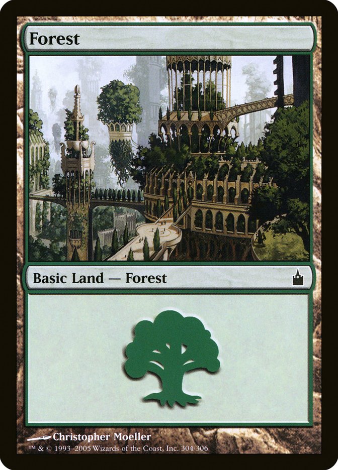 Forest (304) [Ravnica: City of Guilds] | Good Games Morley