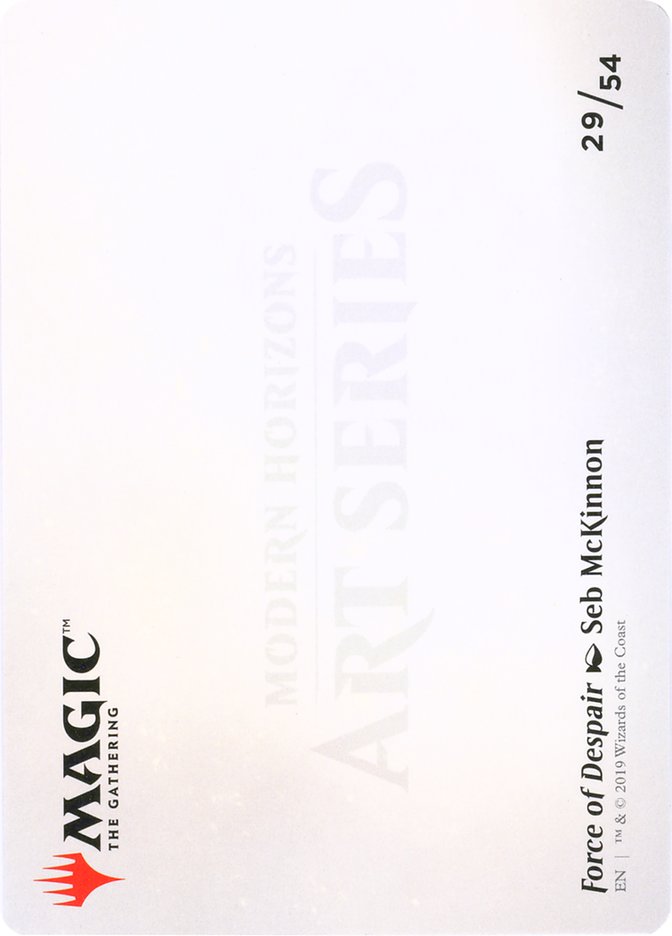 Force of Despair // Force of Despair [Modern Horizons Art Series] | Good Games Morley