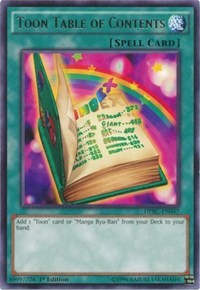 Toon Table of Contents [DPBC-EN047] Rare | Good Games Morley