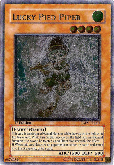 Lucky Pied Piper [TAEV-EN021] Ultimate Rare | Good Games Morley