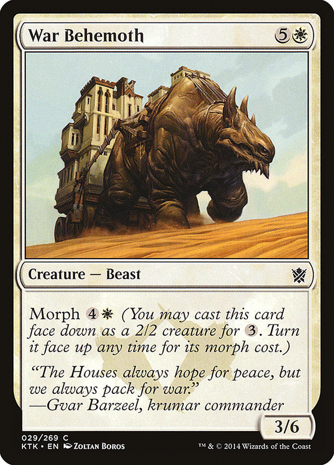 War Behemoth [Khans of Tarkir] | Good Games Morley
